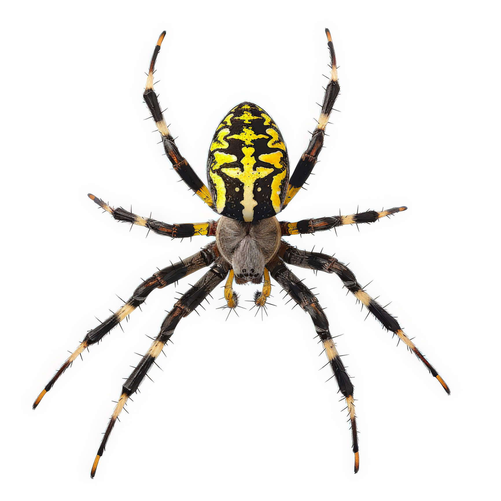 Clear photo of spider