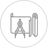 icon that looks like drafting tools