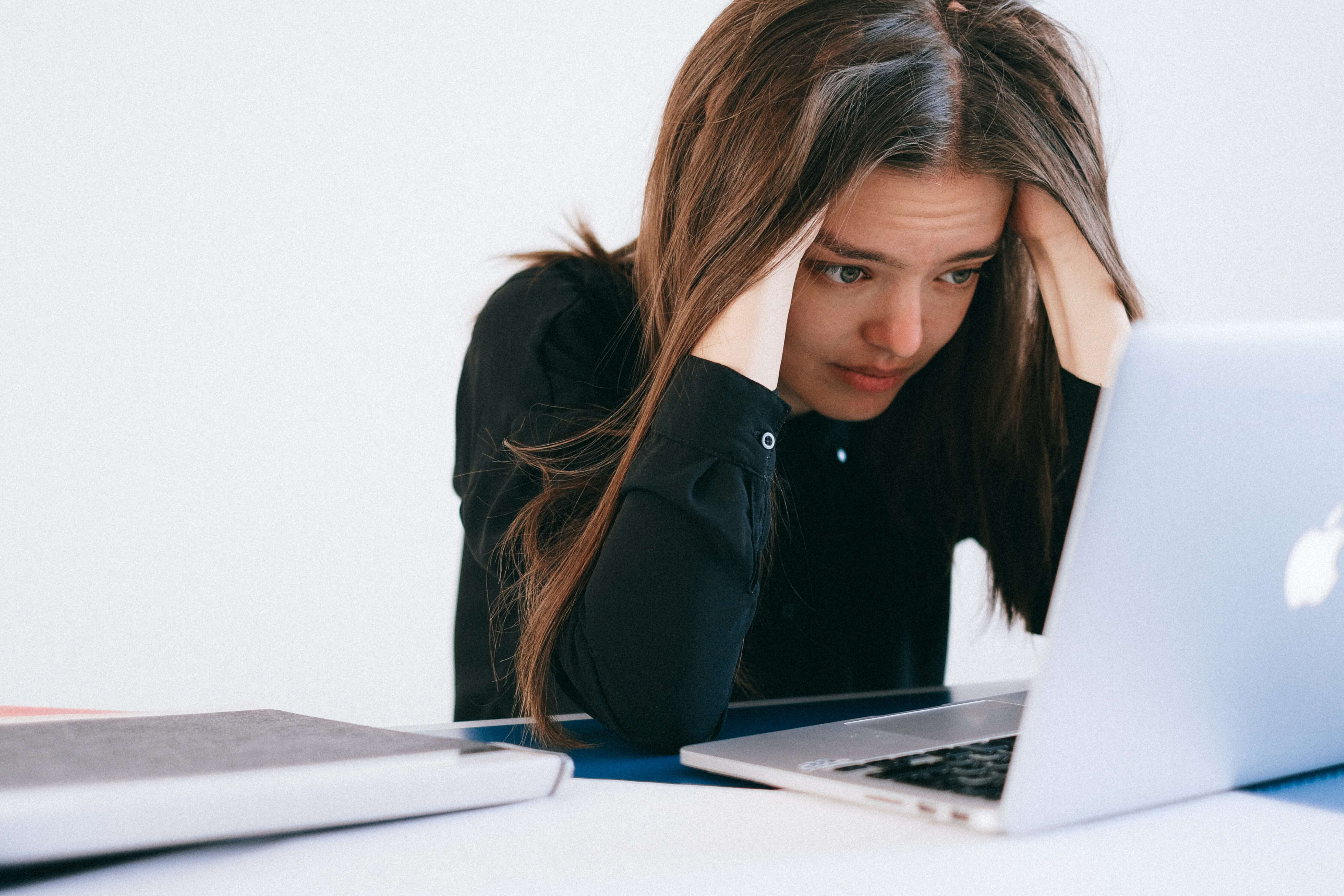 girl at computer